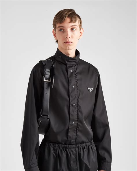 prada nylon shirt men.